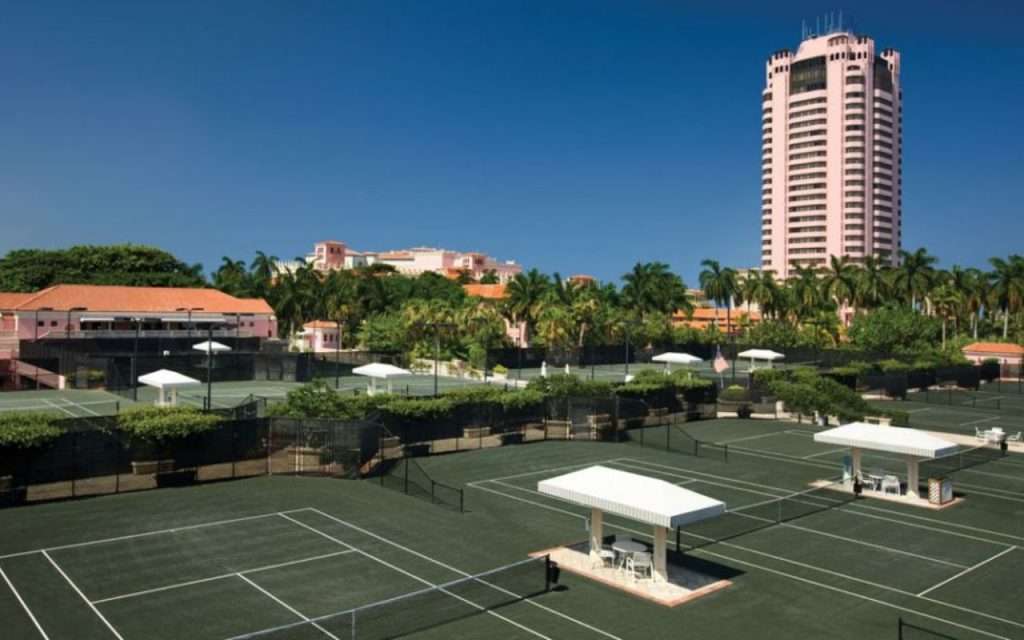 Boca Raton Beach Club tennis court