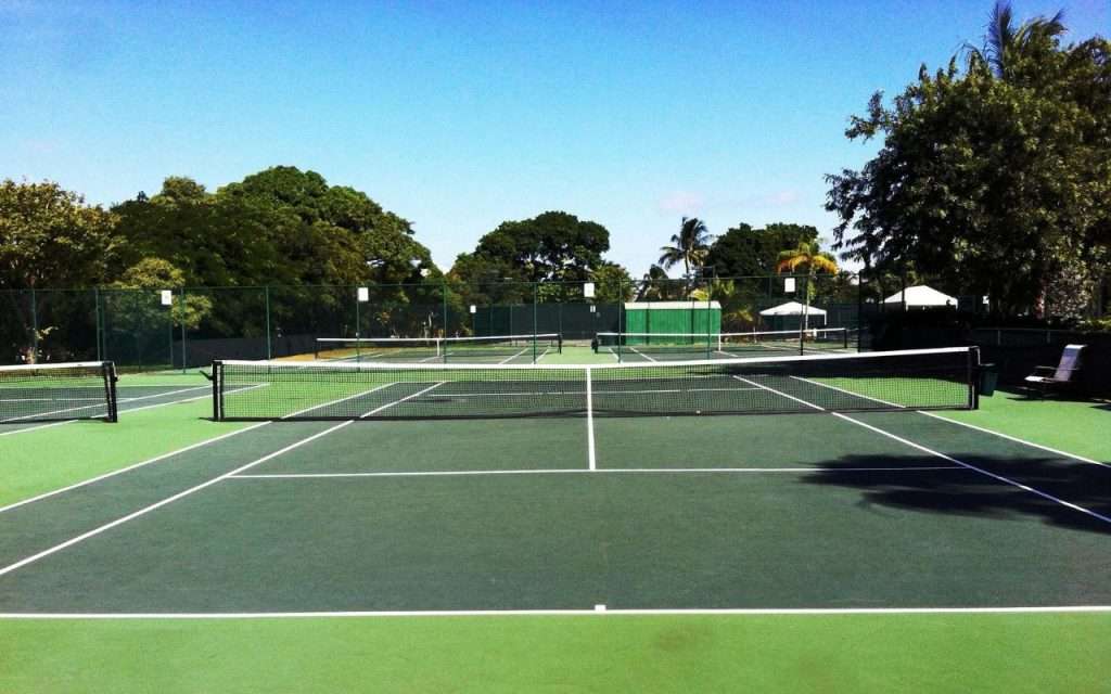 Hawks Cay Resort tennis courts