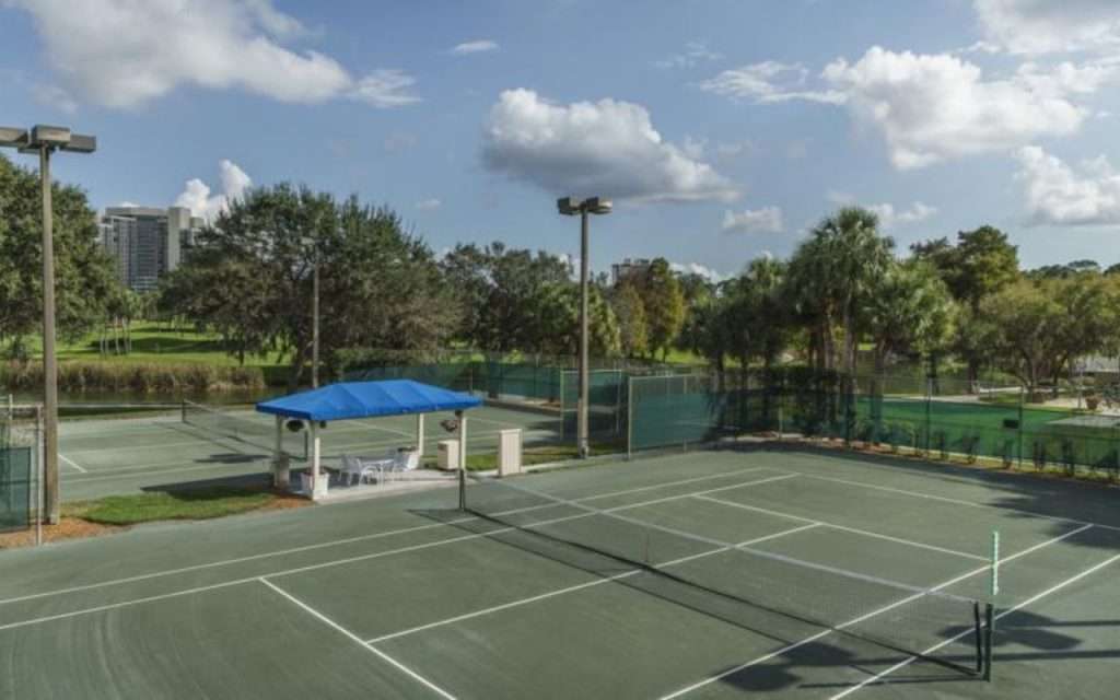Hyatt Regency Grand Cypress Resort tennis courts