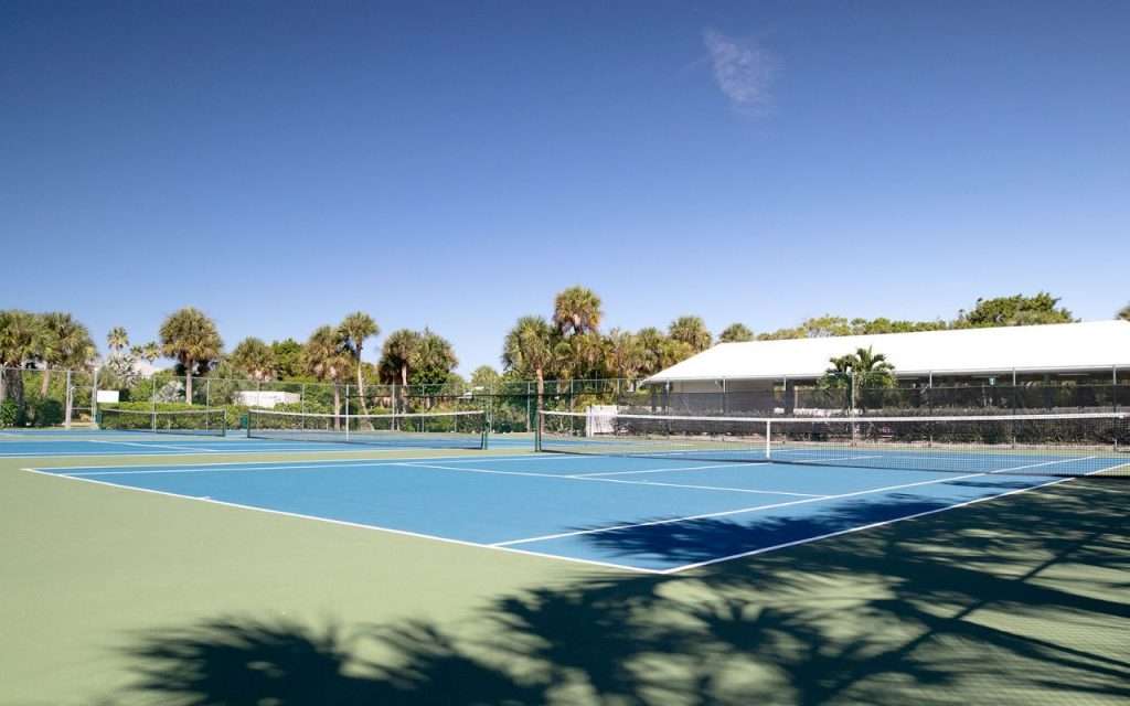 Palm Island Resort tennis court
