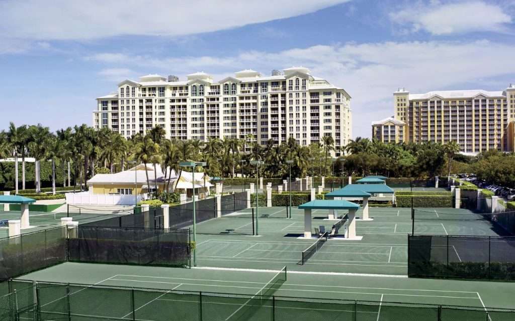 Ritz Carlton Key Biscayne tennis courts